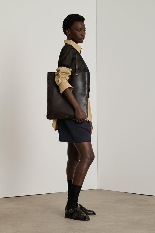 Sac Darlington - Ébène - Cuir - Femme