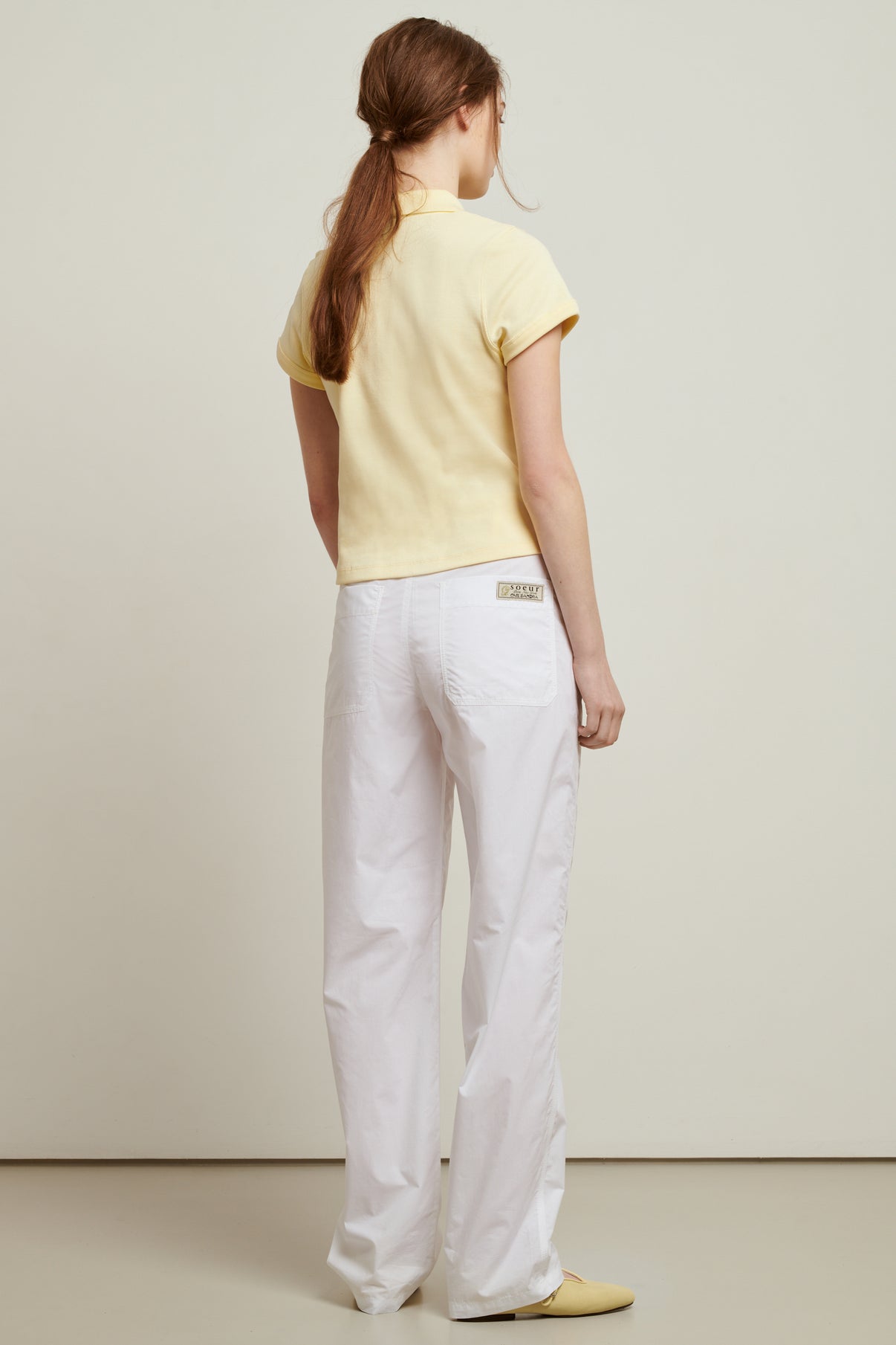 NAPOLEON WHITE TROUSERS vue 2