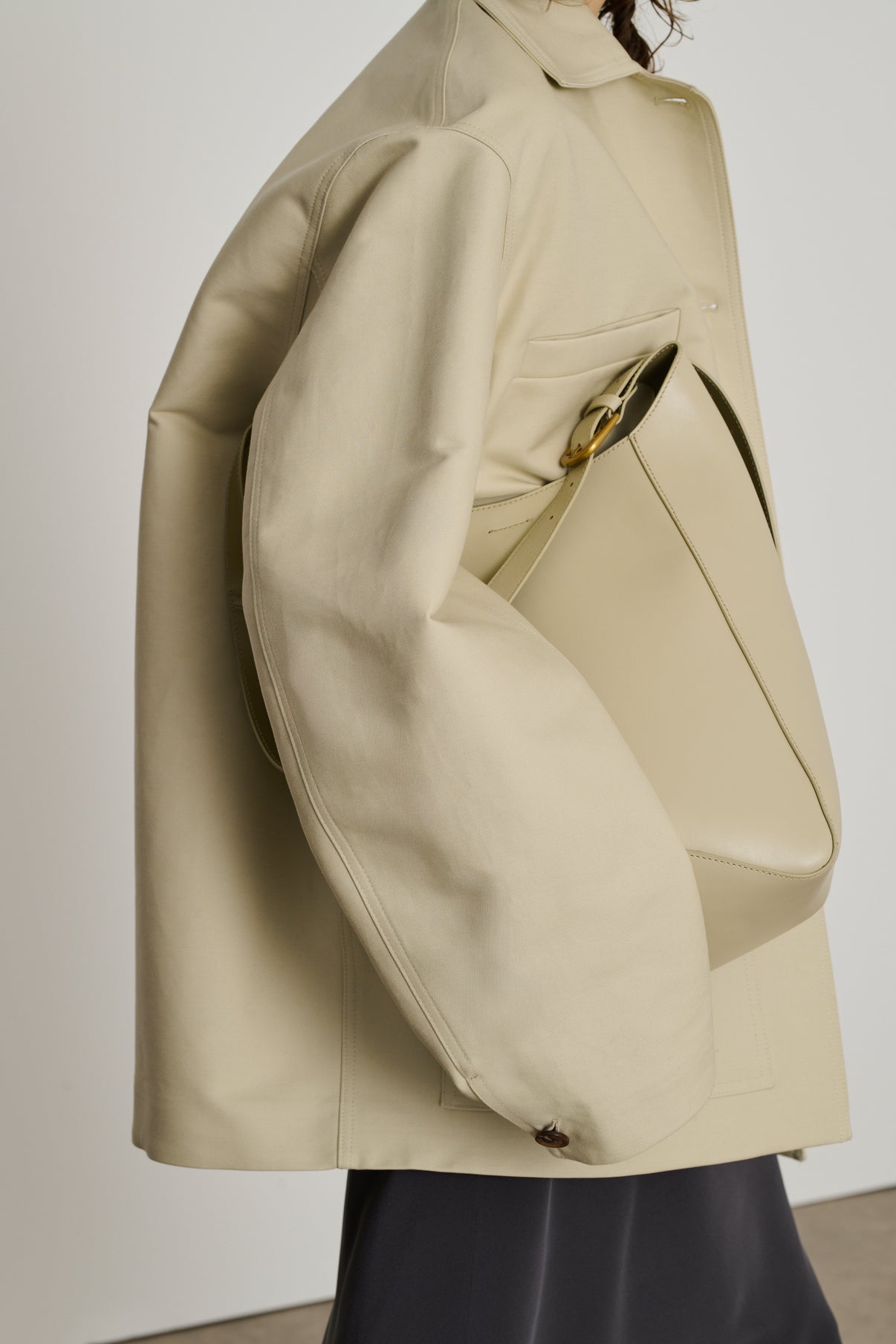 Veste Domingo - Mastic - Coton - Femme vue 4