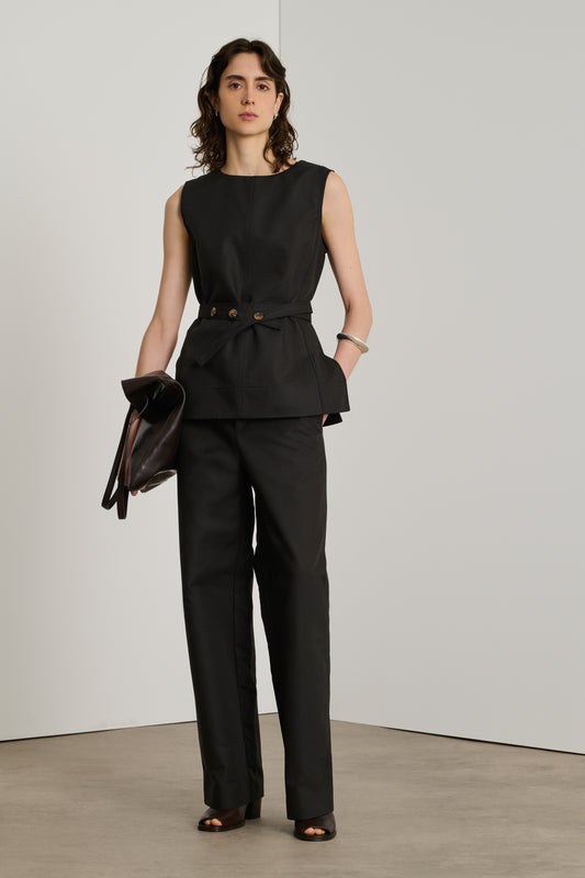 Top Chance - Charbon - Coton - Femme