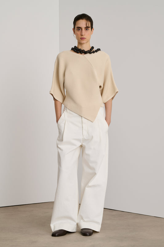 Pull Essaouira - Écru - Coton - Femme