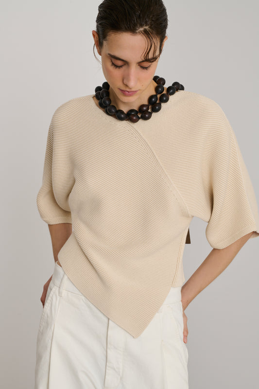Pull Essaouira - Écru - Coton - Femme