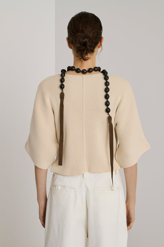 Pull Essaouira - Écru - Coton - Femme