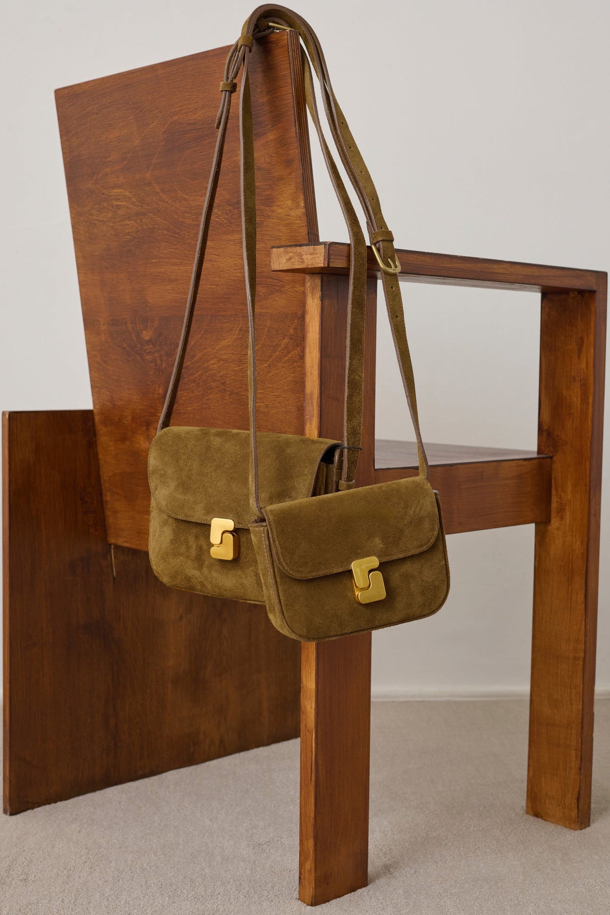 Sac Bellissima Mini - Caramel - Cuir - Femme vue 5