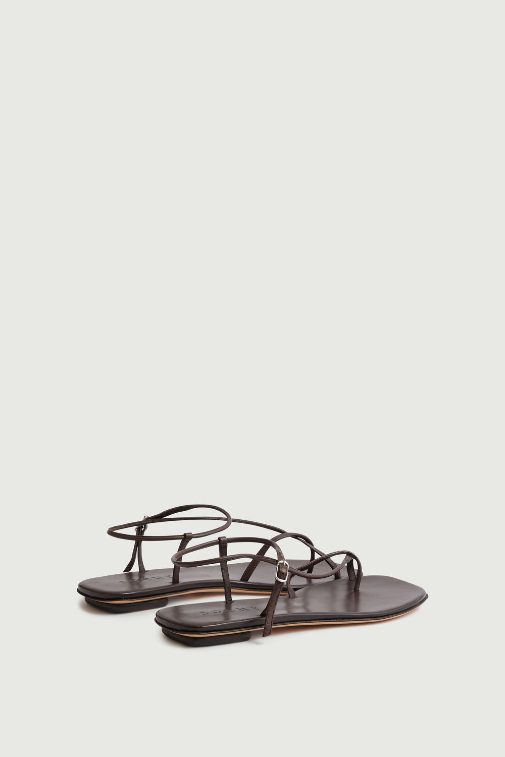 Sandales Rosalie - Marron - Cuir - Femme vue 3